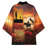 ANZAC Day Film Reel Lest We Forget Kimono Australia NZ Memorial LT9 - Polynesian Pride