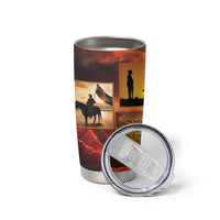ANZAC Day Film Reel Lest We Forget Tumbler Cup Australia NZ Memorial