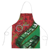 Personalised Cook Islands ANZAC 1915-2026 Filmstrip Apron Lest We Forget 25 April