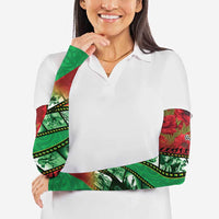 Personalised Cook Islands ANZAC 1915-2026 Filmstrip Arm Sleeves Lest We Forget 25 April