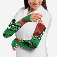 Personalised Cook Islands ANZAC 1915-2026 Filmstrip Arm Sleeves Lest We Forget 25 April
