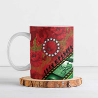 Personalised Cook Islands ANZAC 1915-2026 Filmstrip Ceramic Mug Lest We Forget 25 April