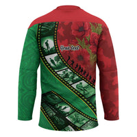 Personalised Cook Islands ANZAC 1915-2026 Filmstrip Hockey Jersey Lest We Forget 25 April