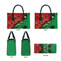 Personalised Cook Islands ANZAC 1915-2026 Filmstrip Leather Bag Lest We Forget 25 April