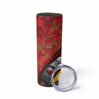 Personalised Niue ANZAC 1915-2026 Filmstrip Skinny Tumbler Lest We Forget 25 April