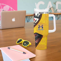 Personalised Niue ANZAC 1915-2026 Filmstrip Tumbler With Handle Lest We Forget 25 April