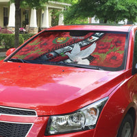 Personalised Tonga ANZAC 1915-2026 Filmstrip Auto Sun Shade Lest We Forget 25 April