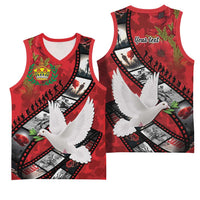 Personalised Tonga ANZAC 1915-2026 Filmstrip Basketball Jersey Lest We Forget 25 April