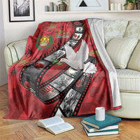 Personalised Tonga ANZAC 1915-2026 Filmstrip Blanket Lest We Forget 25 April