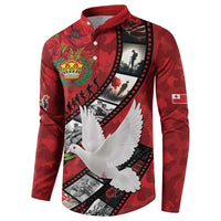 Personalised Tonga ANZAC 1915-2026 Filmstrip Button Sweatshirt Lest We Forget 25 April