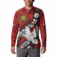 Personalised Tonga ANZAC 1915-2026 Filmstrip Button Sweatshirt Lest We Forget 25 April