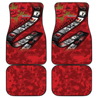 Personalised Tonga ANZAC 1915-2026 Filmstrip Car Mats Lest We Forget 25 April