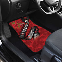 Personalised Tonga ANZAC 1915-2026 Filmstrip Car Mats Lest We Forget 25 April