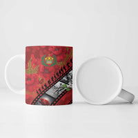 Personalised Tonga ANZAC 1915-2026 Filmstrip Ceramic Mug Lest We Forget 25 April
