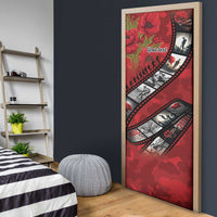 Personalised Tonga ANZAC 1915-2026 Filmstrip Door Cover Lest We Forget 25 April