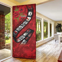Personalised Tonga ANZAC 1915-2026 Filmstrip Door Cover Lest We Forget 25 April