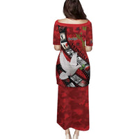 Personalised Tonga ANZAC 1915-2026 Filmstrip Family Matching Puletasi and Hawaiian Shirt Lest We Forget 25 April