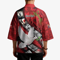 Personalised Tonga ANZAC 1915-2026 Filmstrip Kimono Lest We Forget 25 April