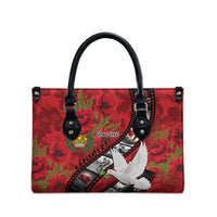 Personalised Tonga ANZAC 1915-2026 Filmstrip Leather Bag Lest We Forget 25 April