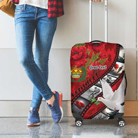 Personalised Tonga ANZAC 1915-2026 Filmstrip Luggage Cover Lest We Forget 25 April