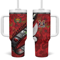 Personalised Tonga ANZAC 1915-2026 Filmstrip Tumbler With Handle Lest We Forget 25 April