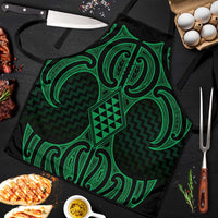 Kakariki Maori Ta Moko Poutama Art Apron - Polynesian Pride
