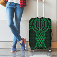 Kakariki Maori Ta Moko Poutama Art Luggage Cover LT9 - Polynesian Pride