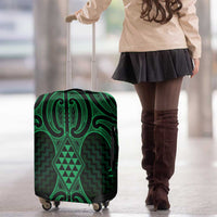 Kakariki Maori Ta Moko Poutama Art Luggage Cover LT9 - Polynesian Pride