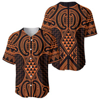 Karaka Maori Ta Moko Poutama Art Baseball Jersey