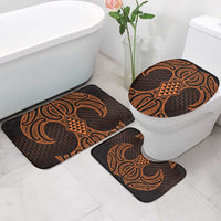 Karaka Maori Ta Moko Poutama Art Bathroom Set - Polynesian Pride