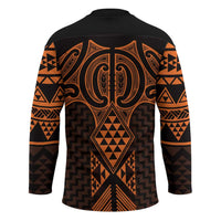 Karaka Maori Ta Moko Poutama Art Hockey Jersey - Polynesian Pride
