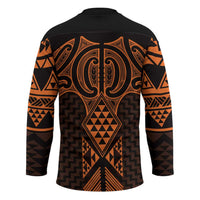 Karaka Maori Ta Moko Poutama Art Hockey Jersey LT9 - Polynesian Pride