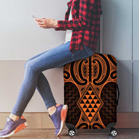 Karaka Maori Ta Moko Poutama Art Luggage Cover LT9 - Polynesian Pride