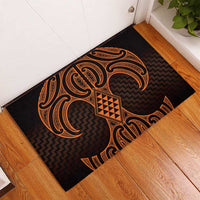 Karaka Maori Ta Moko Poutama Art Rubber Doormat LT9 - Polynesian Pride