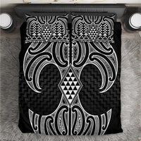 Ma Maori Ta Moko Poutama Art Bedding Set