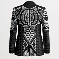Ma Maori Ta Moko Poutama Art Blazer - Polynesian Pride