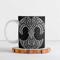 Ma Maori Ta Moko Poutama Art Ceramic Mug - Polynesian Pride