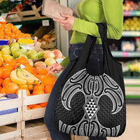 Ma Maori Ta Moko Poutama Art Grocery Bag
