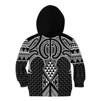 Ma Maori Ta Moko Poutama Art Kid Hoodie