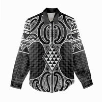 Ma Maori Ta Moko Poutama Art Women Casual Shirt