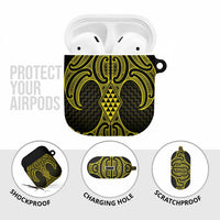Mahi-dawg Maori Ta Moko Poutama Art AirPods Case - Polynesian Pride