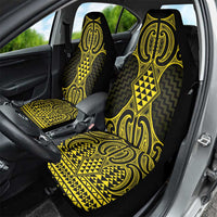 Mahi-dawg Maori Ta Moko Poutama Art Car Seat Cover