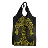 Mahi-dawg Maori Ta Moko Poutama Art Grocery Bag