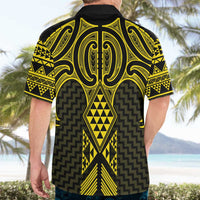 Mahi-dawg Maori Ta Moko Poutama Art Hawaiian Shirt