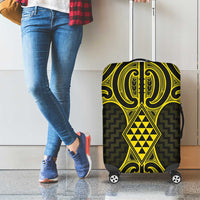 Mahi-dawg Maori Ta Moko Poutama Art Luggage Cover LT9 - Polynesian Pride