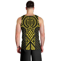 Mahi-dawg Maori Ta Moko Poutama Art Men Tank Top