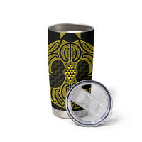 Mahi-dawg Maori Ta Moko Poutama Art Tumbler Cup LT9 - Polynesian Pride
