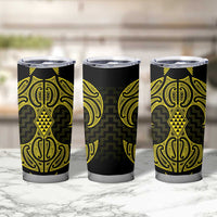Mahi-dawg Maori Ta Moko Poutama Art Tumbler Cup LT9 - Polynesian Pride