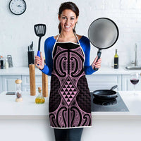 Mawhero Maori Ta Moko Poutama Art Apron - Polynesian Pride