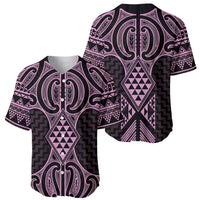 Mawhero Maori Ta Moko Poutama Art Baseball Jersey
